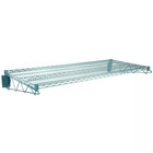 24  X 60  Wall Mount Green Epoxy Wire Shelf Rack Commercial Restaurant Pot Nsf