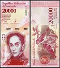 Venezuela 20 000  20000  Bolivares 2016-17 P 99 C Unc Banknotes X 10 Pcs