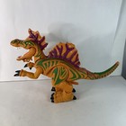 Dinosaur Imaginext Ripper Spinosaurus Orange Chomping Action Battery Powered