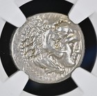 Alexander The Great Lifetime Issue - Ngc Choice Xf Silver Ancient Greek Coin 876