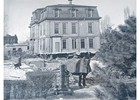 1931 Newton Ma Horse Moves Victorian Mansion House Glass Negatives  2  Ooak