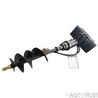 New 12  Mini Skid Steer Hydraulic Auger Attachment   Agt-m-ag