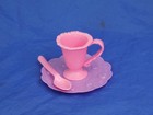 Greenbrier Toys Tea Party Set 13pc W  Tea Pot Tea Cups saucers Spoons