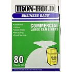 Business Bags Commercial Large Trash Can Liners  80 Ct  