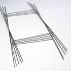  100-pk  H-wire Step Stakes- 10  X 30 - Corrugated Yard Sign Holder