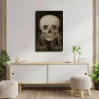 Salvador Dali L  Amour De Pierrot Gothic Skull Vintage Poster Wall Art  Decor