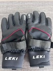 Leki Shark Thermo Gloves Mens Black Ski Race Skiing Size 8 5