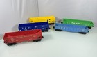 5pc Vintage Lionel Postwar O Gauge Gondola   Double Hopper Train Car Lot B o Nyc