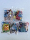 Vtg 2000 Mcdonalds Happy Meal Furby Plush Keychain Clip Toys Lot Of 5 New In Pkg
