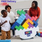 Giant Tetris Tumble Xl Stacking Game Tilting Tower Indoor Outdoor Play Fun New