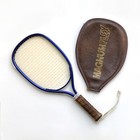 Lot Of 2 Ektelon Racquetball Racquets Magnumflex W cover   Mii Leach Blue Red