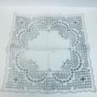 Appenzell Swiss Antique Handkerchief Hankie Linen Embroidered Wedding As Is