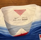 Nike Dri Fit Usmnt Usa National Soccer Jersey Mens Xl Blue 2015 Away Futbol