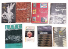 Lot Of 8 Vintage Science Books - Microscope  Einstein  Chemistry  Physics  Verte