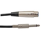 10 Lot Pack Bundle 6 Ft Xlr 3pin Female To 1 4  Mono Microphone Cable Mic Cord