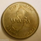 Lot Of 10 West Windsor  New Jersey Parking Tokens - Nj3960a