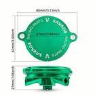 Cnc Engine Oil Filter Cover Cap For Kawasaki Klx 300 r sm Klx 250 sf Klx 300sm