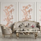 Plastic Wall Stencil Template  25 6 x37 4   Chinoiserie  1