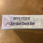 One Piece Set Sail Deck New Factory Sealed Card Game Free Shipping  Bandi Namco