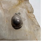 Vintage Military Combat Helmet Charm Silver Tone Non-magnetic M1 Style Pendant