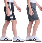 Adidas Youth Shorts 2 Pack Color Black gray