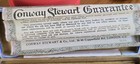 Vintage Conway Stewart Scribe No  333 Black silver Trim Fountain Pen pencil  Box