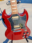Gibson Sg Standard Electric Guitar 2011- Vintage Cherry - Sggc6vcch3 - With Case