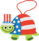 Patriotic Turtle Foam Ornament Craft Kit - Crafts For Kids And Fun Home Activiti
