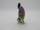 Rare Vintage - Circus Clown Walking Handstand J  Chein Tin Wind Up Toy Usa Works