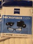 3 Zeiss X-large Microfiber Eyeglass Lens Cleaning Cloth 12x16in  30 5x40 5cm