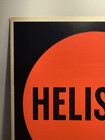 Vintage National Us Forest Service Paper Sign  helispot Keep Safe Distance  1975