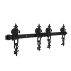 4pcs Roller Wheel Hangers For Sliding Barn Door Hardware No Track  For 2 Doors