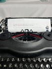 Vintage 1940 Remington Quiet Model 1 Portable Typewriter Types   Looks Great