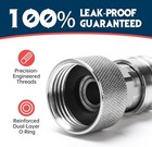 Garden Hose To Pressure Washer Adapter 3 4    Ght To 1 4    Quick Connect New Us