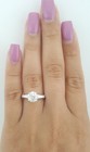 Antique Old European Cut Diamond Three 3 Stone Engagement Ring 1 66 Ct Platinum