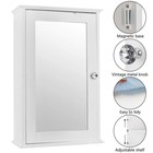 Wall Mount Bathroom Cabinet Storage Medicine Cabinet Kitchen Laundry Cupboard