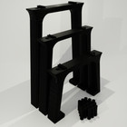 Tyco Slot Car Track Bridge Support Set Adjustable   Stackable     Set Of 3 Heights