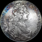 Nurnberg 1754 Ggl 1 Thaler Silver City View Coin Germany Taler Rare Some Colors