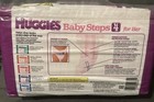 Vintage Huggies Pink Girls Plastic Diapers Xl