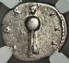 Hadrian Ar Denarius Ad 117-138 Minerva Ngc Vf