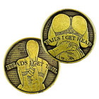 Funny  Head And Tail Coins  Heads I Get Tail Tails I Get Head Coin Ship From Us