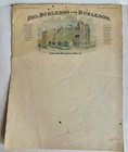 Dr  Burleson Vintage Medical Rectum Doctor Advertising Letterhead Grand Rapids
