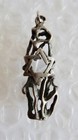 Star Of David Brutalist Silvertone Ooak Pendant Vintage Judaica Jewelry Neocurio