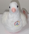 Ty Beanie Baby - Serenity The Peace Dove 6  New Mwmts Plush Stuffed Animal Toy