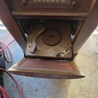 Old Antique Vintage Private Radio With Phonograph   Fix Or Parts