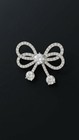 Gorgeous Luxury Crystal Bowknot Brooch Pin For Dress Accessory
