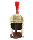 Medieval 300 Roman Helmet Steel Leonidas Helmet Replica Larp Armor Plume Helmet