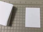 100 Aceo Cards   Blank 100 Lb Bristol Smooth Paper   2 5 X 3 5 White   Canson