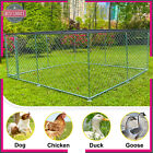 10x10ft Outdoor Pet Dog Run House Kennel Shade Cage Enclosure W  Cover Roof