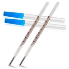2pcs Oral Thermometer For Adults   Kids - Glass Rectal Thermometer  Accurate   E